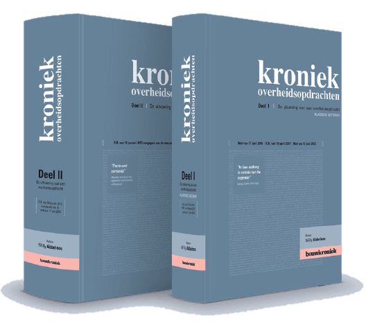 Kroniek overheidsopdrachten